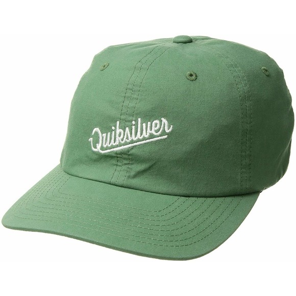 Quiksilver Men's Hosfeld Unstructured Flexfit Hat Cap - Green (Large/X-Large) - Picture 1 of 3